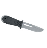 Tekno Titanium knife - Titanium - Blade Length 10.5 cm - Black Color KV-ATKN10TI-N - AZZI SUB (ONLY SOLD IN LEBANON)